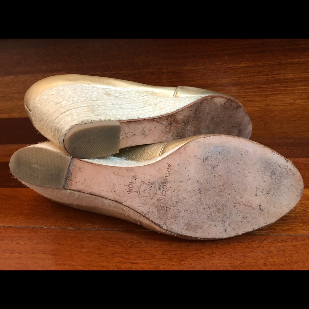 Arturo Chiang open toe wedge heel shoes - Picture 5 of 5